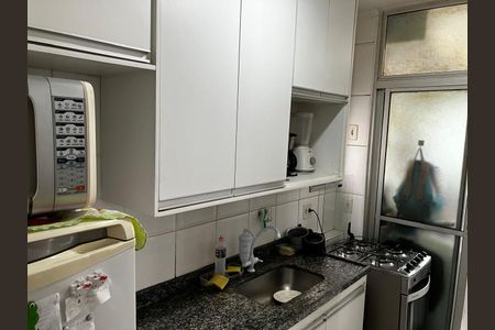Cozinha de apartamento à venda com 1 quarto, 42m² em Aclimação, São Paulo