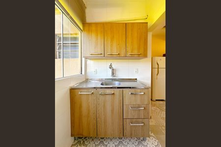 Studio para alugar com 25m², 1 quarto e sem vagaCozinha