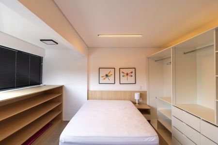 Studio para alugar com 36m², 1 quarto e 1 vagaQuarto