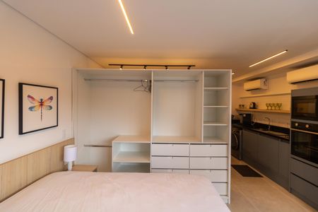 Studio para alugar com 36m², 1 quarto e 1 vagaQuarto
