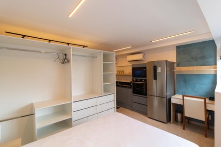 Studio para alugar com 36m², 1 quarto e 1 vagaQuarto