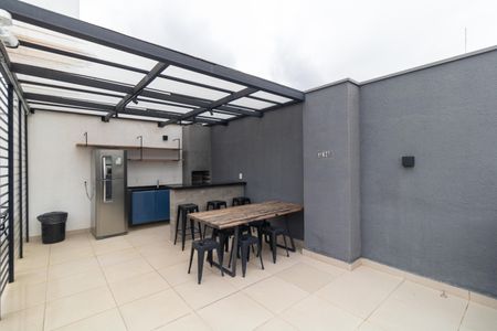 Studio para alugar com 36m², 1 quarto e 1 vagaÁrea comum -  Terraço com Churrasqueira