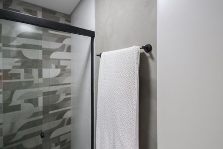 Apartamento para alugar com 40m², 1 quarto e sem vaga Apartamento para alugar com 40m², 1 quarto e sem vagaBanheiro da Suíte