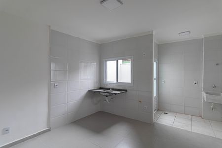 Sala/Cozinha/Área de Serviço  de apartamento à venda com 1 quarto, 31m² em Vila Talarico, São Paulo