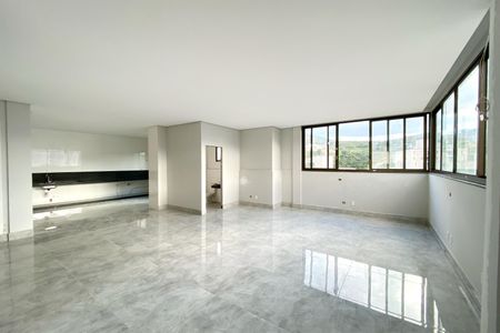 Sala de apartamento à venda com 3 quartos, 171m² em Buritis, Belo Horizonte