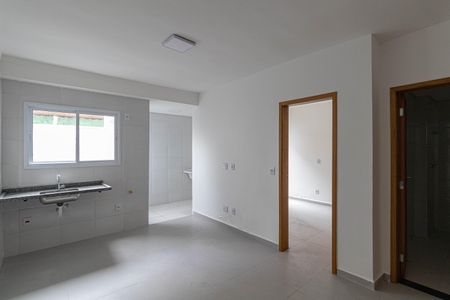 Sala/Cozinha/Área de Serviço  de apartamento à venda com 1 quarto, 36m² em Vila Talarico, São Paulo