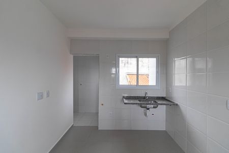 Sala e Cozinha  de apartamento à venda com 1 quarto, 34m² em Vila Talarico, São Paulo