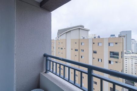 Studio para alugar com 26m², 1 quarto e sem vagaVaranda