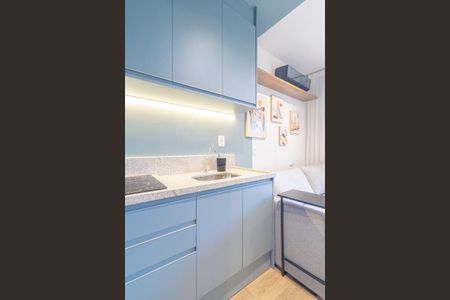 Studio para alugar com 26m², 1 quarto e sem vagaCozinha