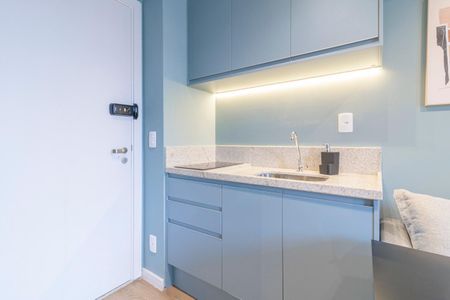 Studio para alugar com 26m², 1 quarto e sem vagaCozinha