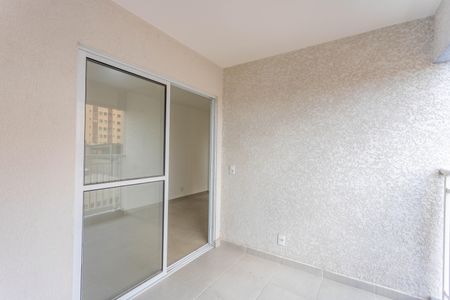 Varanda da sala de apartamento para alugar com 2 quartos, 43m² em Conceição, Diadema