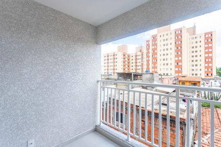Apartamento para alugar com 43m², 2 quartos e 1 vagaVaranda da sala 