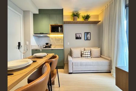 Apartamento para alugar com 25m², 1 quarto e sem vagaSala/Cozinha