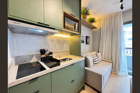 Apartamento para alugar com 25m², 1 quarto e sem vagaSala/Cozinha