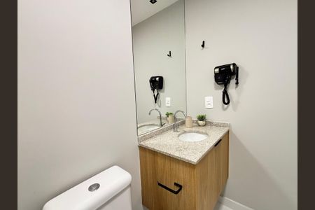 Apartamento para alugar com 25m², 1 quarto e sem vagaBanheiro da Suíte