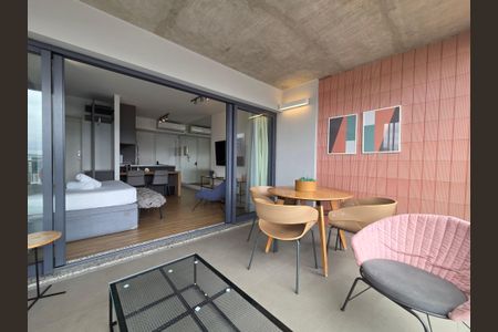 Apartamento à venda com 50m², 1 quarto e 1 vagaVaranda