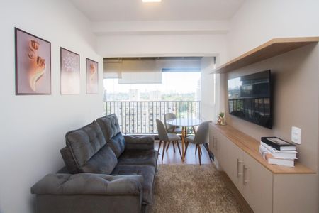 Sala de apartamento para alugar com 2 quartos, 47m² em Santo Amaro, São Paulo