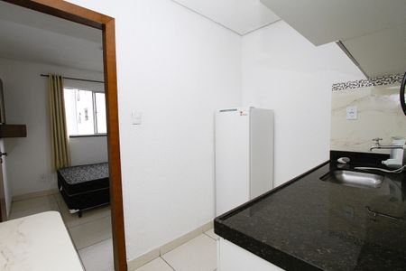 Cozinha de kitnet/studio para alugar com 1 quarto, 30m² em João Pinheiro, Belo Horizonte