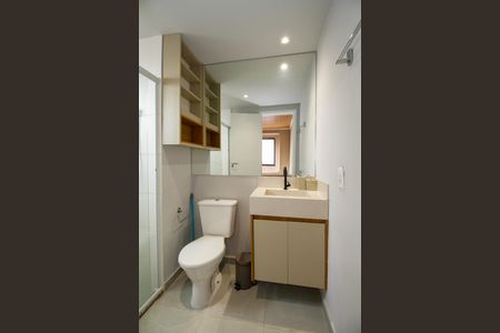 Apartamento à venda com 30m², 1 quarto e sem vagaBanheiro da Suíte