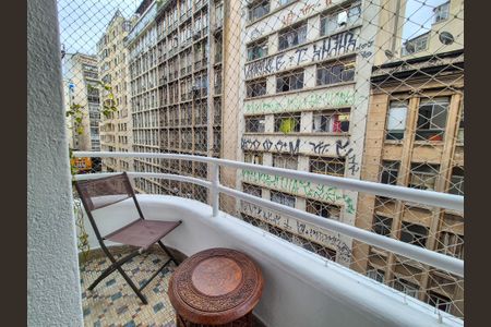 Apartamento à venda com 39m², 1 quarto e sem vagaVaranda