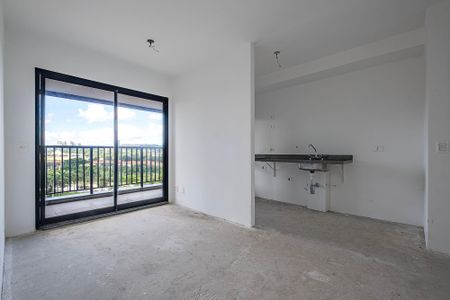 Sala/Cozinha de apartamento à venda com 2 quartos, 46m² em Pinheiros, São Paulo