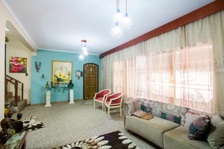 Sala de casa à venda com 4 quartos, 425m² em Cidade São Jorge, Santo André