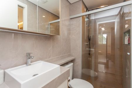 Apartamento à venda com 34m², 2 quartos e sem vagaBanheiro da Suíte