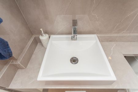 Banheiro da Suíte de apartamento à venda com 2 quartos, 34m² em Socorro, São Paulo