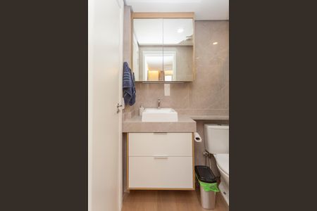 Apartamento à venda com 34m², 2 quartos e sem vagaBanheiro da Suíte