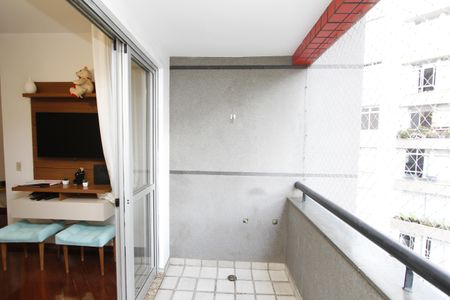 Varanda da Sala de apartamento à venda com 3 quartos, 100m² em Gutierrez, Belo Horizonte