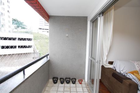 Varanda da Sala de apartamento à venda com 3 quartos, 100m² em Gutierrez, Belo Horizonte