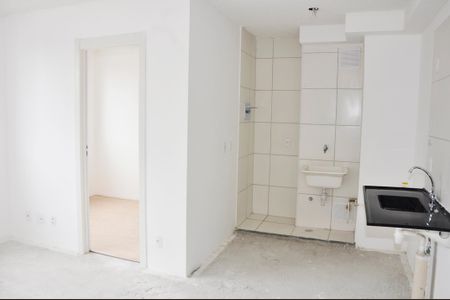Apartamento à venda com 35m², 2 quartos e sem vagaDetalhe - Cozinha Americana