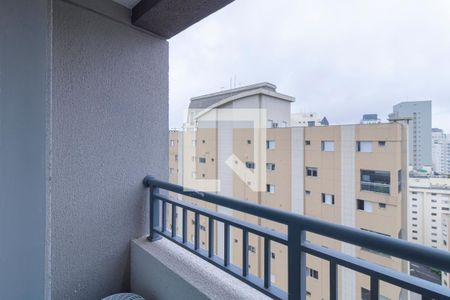 Studio para alugar com 26m², 1 quarto e sem vagaVaranda