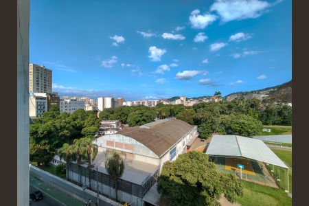 Vista da Suíte de apartamento à venda com 1 quarto, 47m² em Tijuca, Rio de Janeiro