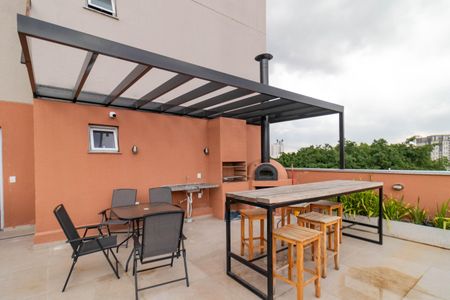 Studio para alugar com 23m², 1 quarto e sem vagaChurrasqueira