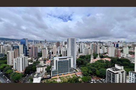 vista de apartamento à venda com 4 quartos, 180m² em Funcionários, Belo Horizonte