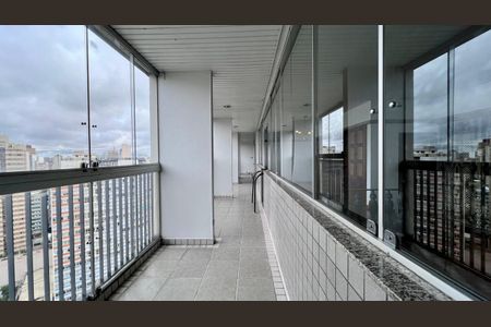 varanda  de apartamento à venda com 4 quartos, 180m² em Funcionários, Belo Horizonte