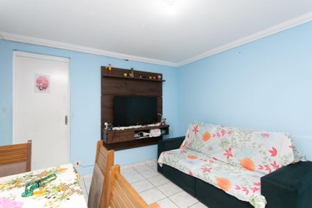 Sala  de apartamento à venda com 2 quartos, 52m² em Conjunto Residencial José Bonifácio, São Paulo