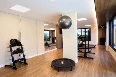 Apartamento para alugar com 65m², 2 quartos e 2 vagasÁrea comum - Academia