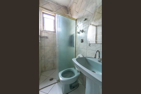 Banheiro da Suíte de apartamento para alugar com 1 quarto, 56m² em Assunção, São Bernardo do Campo