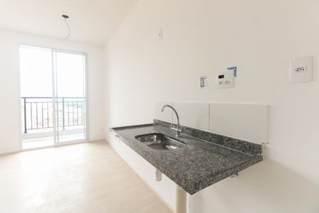 Studio à venda com 24m², 1 quarto e sem vagaCozinha 