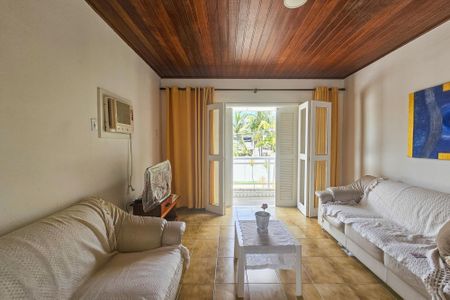 Sala de apartamento para alugar com 1 quarto, 56m² em Jardim Belmar, Guarujá