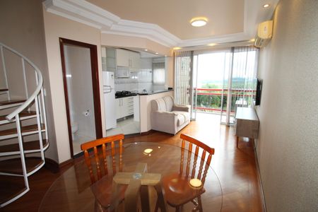 Sala de apartamento para alugar com 1 quarto, 60m² em Centro, São José dos Campos