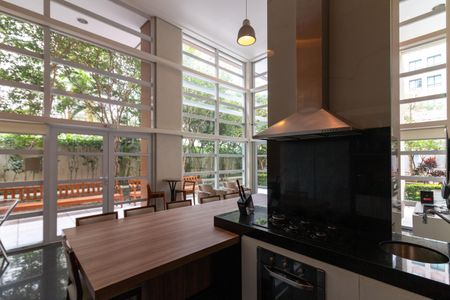 Apartamento para alugar com 100m², 2 quartos e 2 vagasÁrea comum - Salão de festas