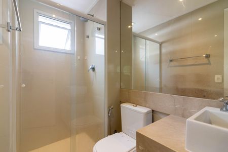 Apartamento para alugar com 100m², 2 quartos e 2 vagasBanheiro da Suíte 1