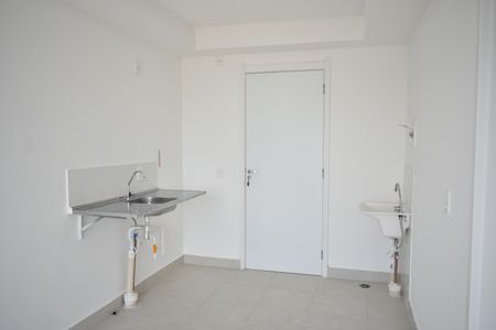 Sala/Cozinha de apartamento para alugar com 1 quarto, 27m² em Planalto Paulista, São Paulo