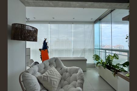 Varanda de apartamento para alugar com 3 quartos, 150m² em Barra da Tijuca, Rio de Janeiro