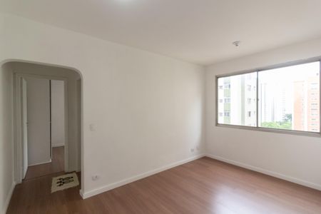 Sala de apartamento à venda com 1 quarto, 41m² em Brooklin, São Paulo