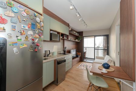 Sala de apartamento à venda com 1 quarto, 29m² em Bela Vista, São Paulo