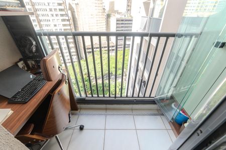 Sacada de apartamento à venda com 1 quarto, 29m² em Bela Vista, São Paulo